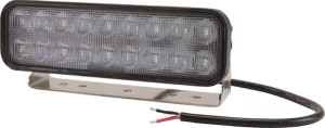 Lampa robocza LED, prostokątna, 54W 3960 lm 10/30V światło rozproszone 18 LED Kramp LA10049