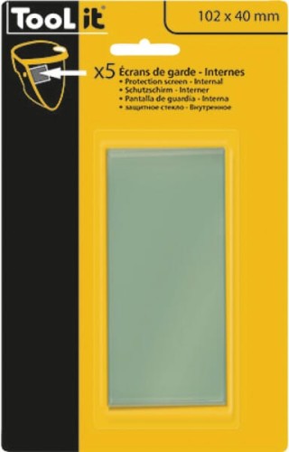 Szkło ochronne spawalnicze 102x40 mm 5 szt. 040830GYS - Intertraktor