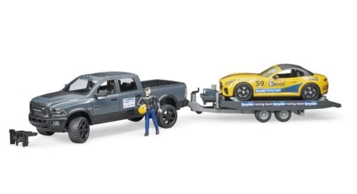 Pickup RAM 2500 Power wagon z zespołem wyścigowym Bruder U02504 - Intertraktor