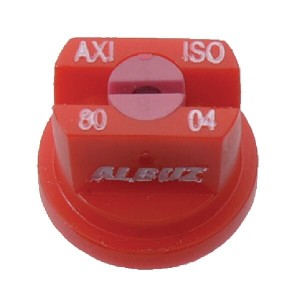 Rozpylacz płaskostrumieniowy AXI 80° 04 czerwony ceramiczny Albuz AXI8004