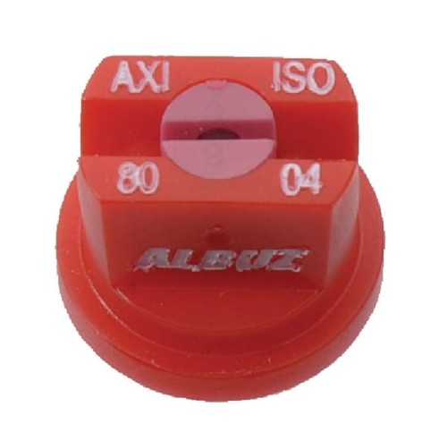 Rozpylacz płaskostrumieniowy AXI 80° 04 czerwony ceramiczny Albuz AXI8004 - Intertraktor