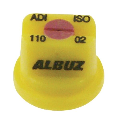 Rozpylacz płaskostrumieniowy ADI 110° 02 żółty ceramiczny Albuz ADI11002 - Intertraktor