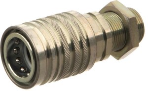 Szybkozłącze gniazdo SKP-F 1/2" gwint grodziowy M24x1.5 16S SKPF12T24