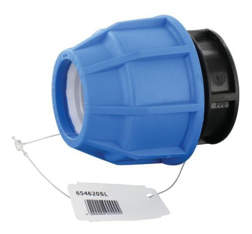 Zakończenie śrubunku polietylenowego Supreme S16, 40 mm 654620SL - Intertraktor