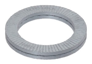 Podkładka samoklinująca M20x30.7x34 mm, stal powlekana DIN128a Nord-Lock NL20P100