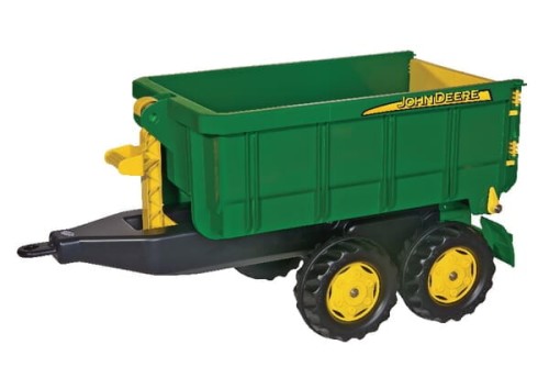Przyczepa dwuosiowa John Deere, do ciągnika z napędem na pedały R12509 - Intertraktor