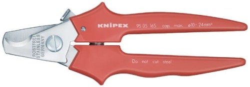 Nożyce do cięcia kabli Knipex, 165 mm TA9505165 - Intertraktor