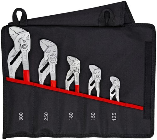 KNIPEX 00 19 55 S4 Zestaw szczypiec-kluczy 5 części 340 mm TA001955S4 - Intertraktor