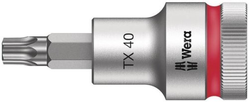 Nasadka Torx® HF z funkcją przytrzymującą 1/2" Zyklop Wera, TX 40x60 mm 05003834001WERA - Intertraktor