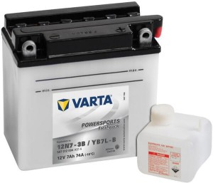 Akumulator 12V 7Ah 74A Powersports Freshpack VARTA 507012007I314PS