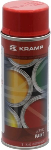 Lakier pasujący do maszyn Weidemann, czerwony 2004 400 ml 363004KR - Intertraktor