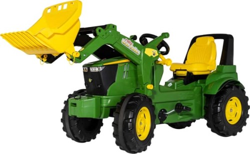 Traktor z napędem na pedały, John Deere 7310R z ładowaczem czołowym R730034 - Intertraktor