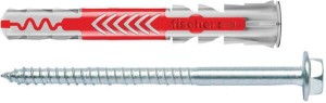 Kołek rozporowy Duopower 10x80 mm z wkrętem S op 10 szt. 538247