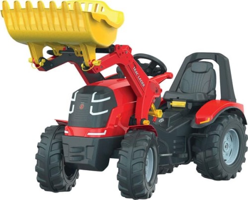 Traktor z napędem na pedały i ładowaczem Premium z hamulcami, przekładnią wiek od 3 lat RollyX-Trac Rolly Toys R65101 - Intertraktor