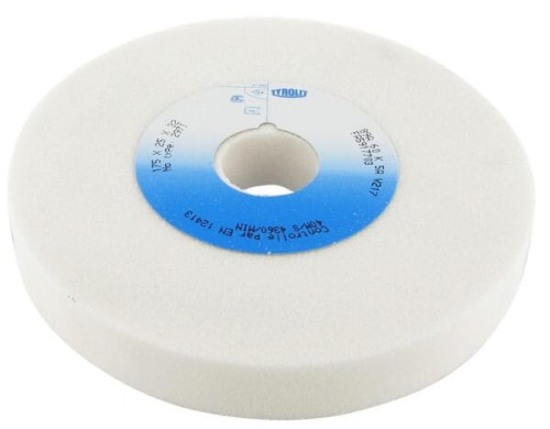 Ściernica ceramiczna Tyrolit, 175 x 25 x 32 mm biała 89A K60 1752589A60 - Intertraktor