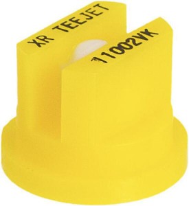 Rozpylacz płaskostrumieniowy XR 110° 02 żółty ceramiczny TeeJet XR11002VK