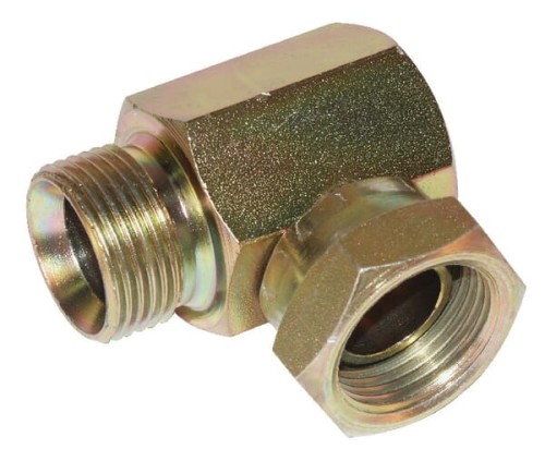 Złączka kątowa gwint zewnętrzny / gwint wewnętrzny 1/2" BSP MF9008K - Intertraktor