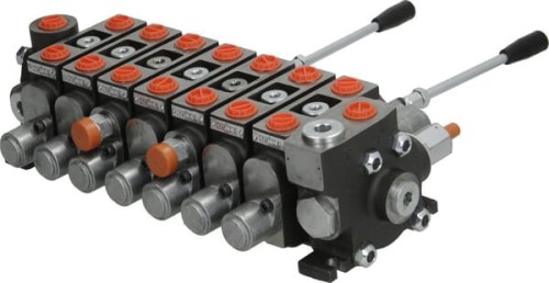 Rozdzielacz hydrauliczny sekcyjny Mikrus - 7 sekcji MBVA7001 - Intertraktor