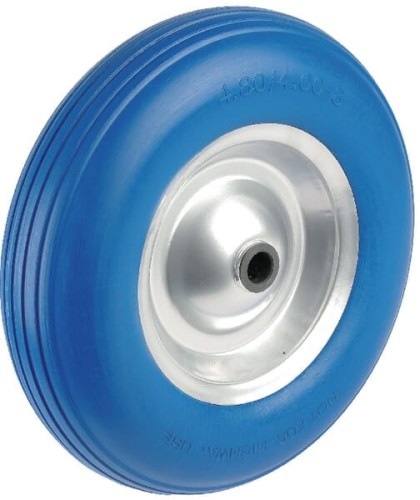 Koło z oponą z pianki poliuretanowej, ułożyskowane, 400 mm WH400100PB - Intertraktor