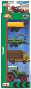 Zestaw miniatur maszyn rolniczych Fendt 4 szt. MA12563F