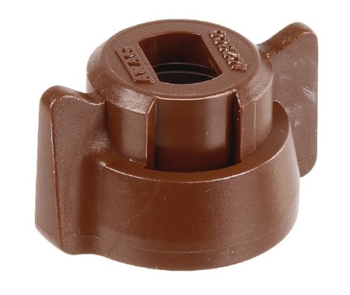 Pokrywka dyszy, bagnet, SW8, brązowy, Arag 40290007 - Intertraktor