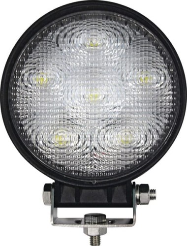 Lampa robocza LED, okrągła, 18W 1440 lm 10/30V światło rozproszone 6 LED gopart LA15029 - Intertraktor