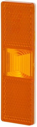 Odblask prostokątny, pomarańczowy 8RA964292001 - Intertraktor