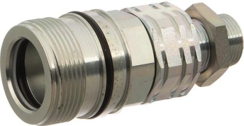 Szybkozłącze skręcane 3/4" gwint grodziowy M22x1.5 15L - gniazdo SKSF16N22 - Intertraktor
