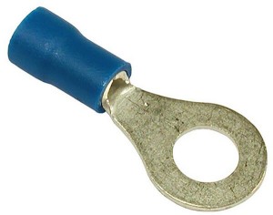 Końcówka przewodu oczkowa, niebieska, 1.5-2.5mm² Ø 6 mm 50 szt. Vapormatic VLC2423