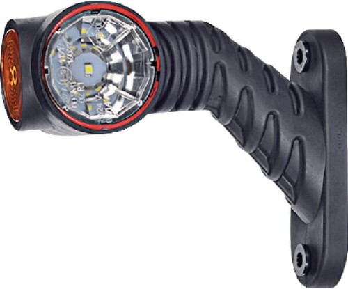 Lampa obrysowa LED, prawa, 0.7/1.4W 12/24V biała/pomarańczowa/czerwona 3 LED Kramp LA30017 - Intertraktor