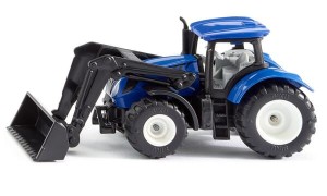 Ciągnik New Holland z ładowaczem czołowym  S01396