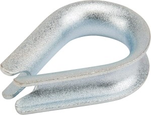 Kausza do liny ocynk, 19 mm WT19