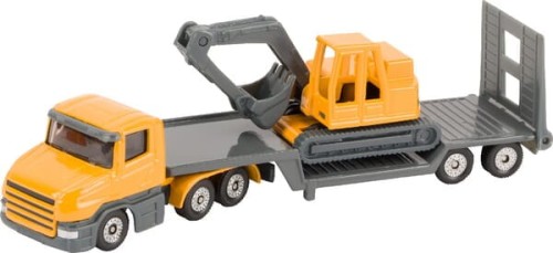 Pojazd niskopodwoziowy + koparka S01611 - Intertraktor