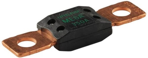 Bezpiecznik Mega, 350A L=68.6 mm zielony Hella 8JS742902081 - Intertraktor