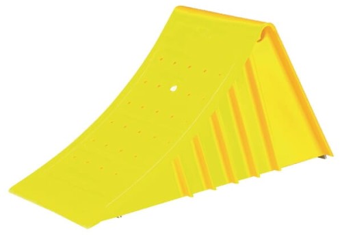 Klin plastikowy, żółty, 470 x 200 x 158 1253100020 - Intertraktor