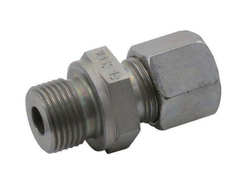 Przyłącze proste z nakrętką M12x1.5 6L R1/4 GEV6LR14 - Intertraktor