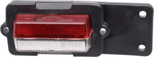 Lampa obrysowa, prostokątna, 12/24V biała/czerwona, przykręcana Waś 1400698140