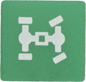Symbol blokady włącznika przedniego napędu Zetor 53359970