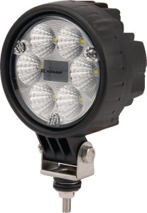 Lampa robocza LED, okrągła, 29W 2500 lm 10/30V światło rozproszone z wtyczką Deutsch, 6 LED Kramp LA10003
