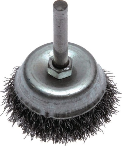 Szczotka stalowa trzpieniowa doczołowa 6/60 mm 9339270601 - Intertraktor