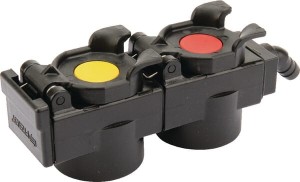 Pokrywa z ociekaczem oleju, podwójna, rozstaw 55 mm 45° TARV25545RG