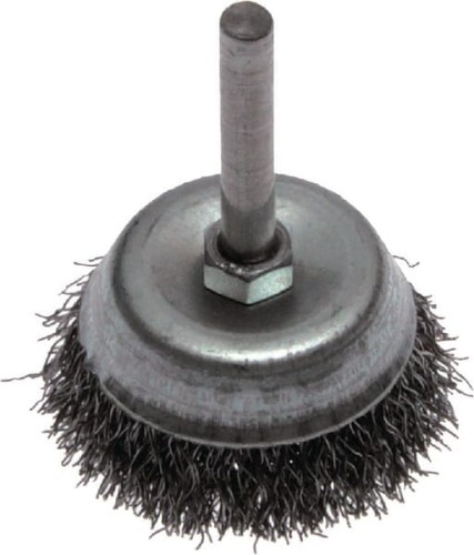 Szczotka stalowa trzpieniowa doczołowa, 6/40 mm 9339270400 - Intertraktor