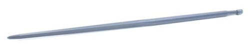 Ząb ładowacza, prosty, profil gwiazda 35x1300 mm końcówka szpiczasta z nakrętką M22x1.5 niebieski FST FT480084 - Intertraktor