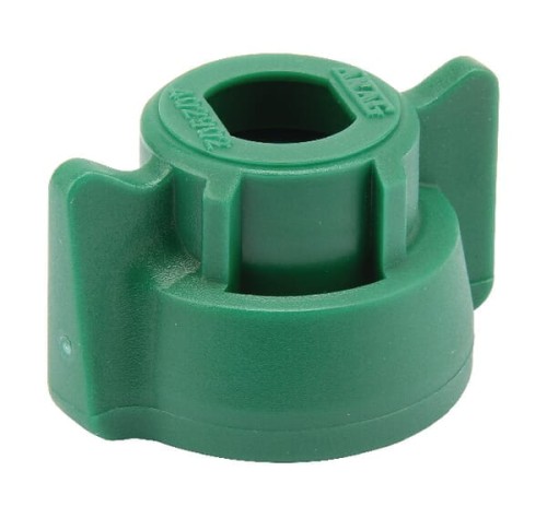 Pokrywka dyszy, bagnet, SW10, zielony, z uszczelką, 25 szt., Arag 40290205P025 - Intertraktor