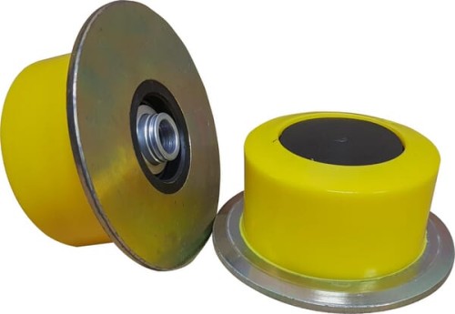 Rolka prowadząca Ø95/130 ID Ø16.3 mm H:52 mm 60200204N - Intertraktor