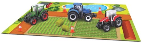 Zestaw do zabawy w farmę, mały miniatura Massey Ferguson MA15592M - Intertraktor