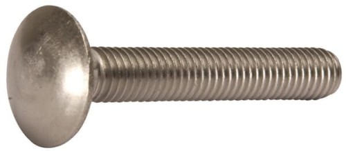 Śruba zamkowa DIN603 M6x16 mm stal nierdzewna A2 Kramp 603616RVS - Intertraktor