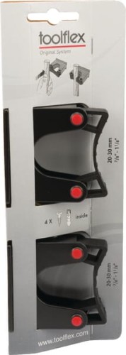 Uchwyt na narzędzia ogrodowe Toolflex 20-30 mm 2 szt. 795121X - Intertraktor