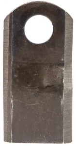 Nożyk kosiarki rotacyjnej prawy 105x47x4 mm otwór Ø 20.50 mm okrągły pasuje do Kuhn K6802980KR