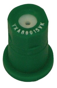 Rozpylacz wirowy o pustym stożku TXA 80° 015 zielony ceramiczny TeeJet TXA80015VK